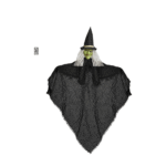 Tunique Sorcière Noire 50 cm – Décoration Halloween