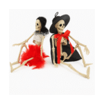 Squelette Habillé Soirée 43 cm – Décoration Halloween